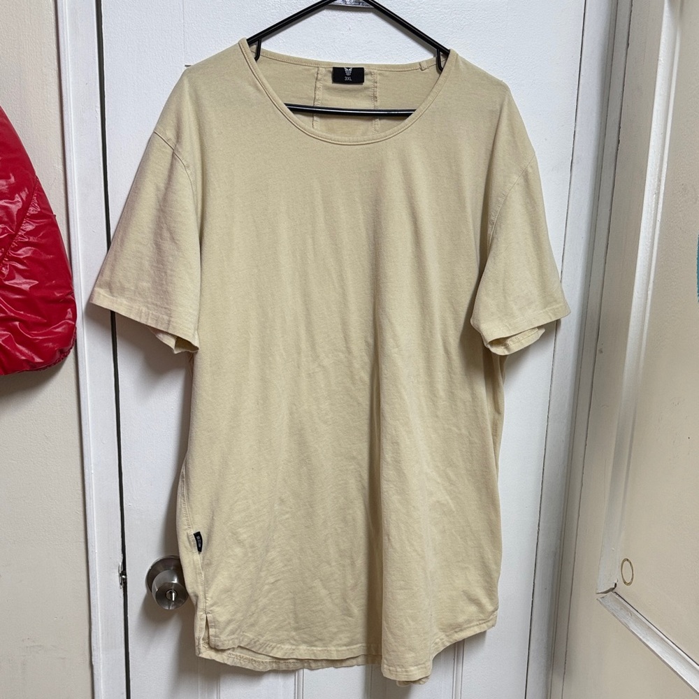 Men's Beige T-Shirt
